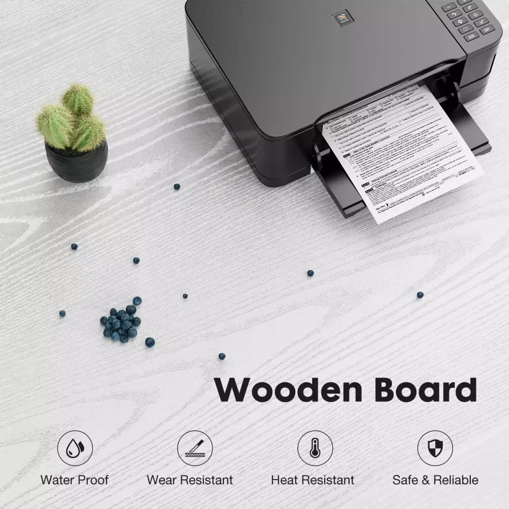 4-Drawer Filing Cabinet Open Storage Shelves Stylish Office Organizer Yeah Depot