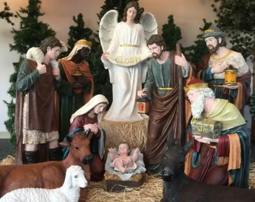 48" Heaven's Majesty Nativity Place - 12 pc.