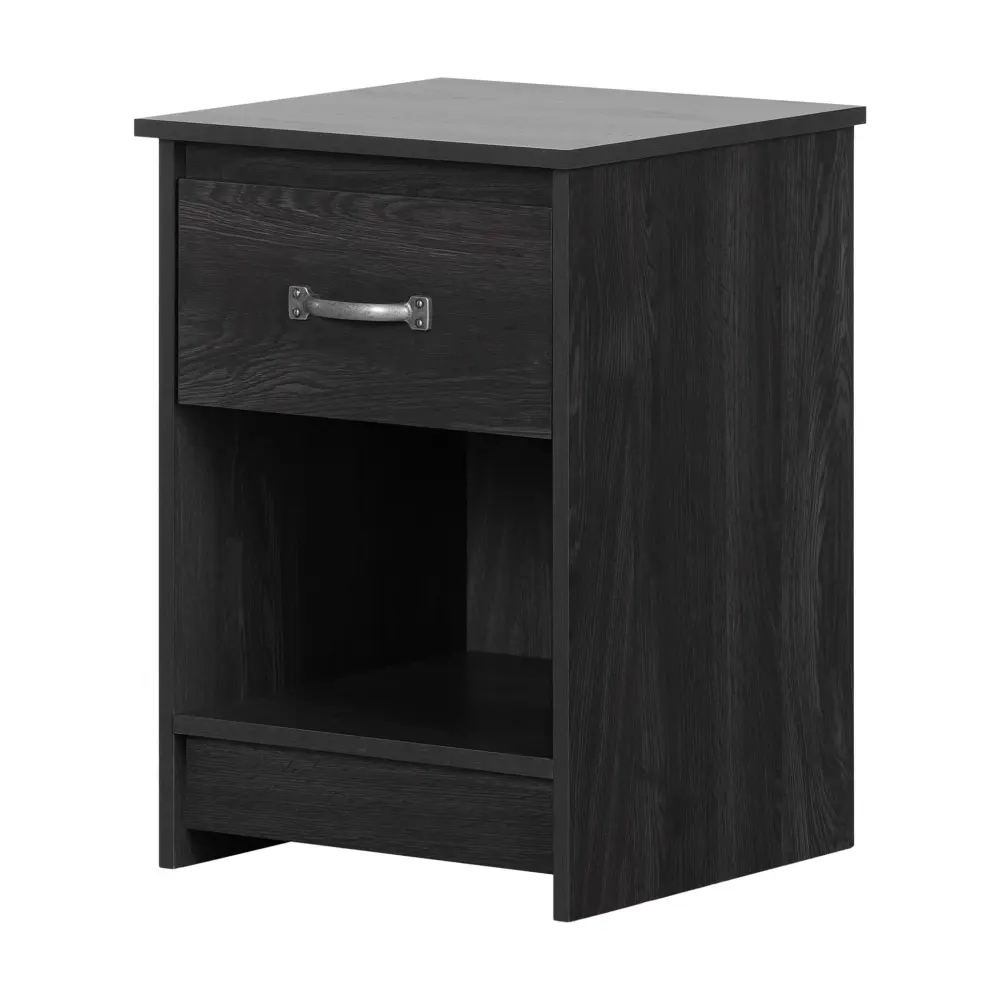1-Drawer Nightstand - Tassio Slate Oak
