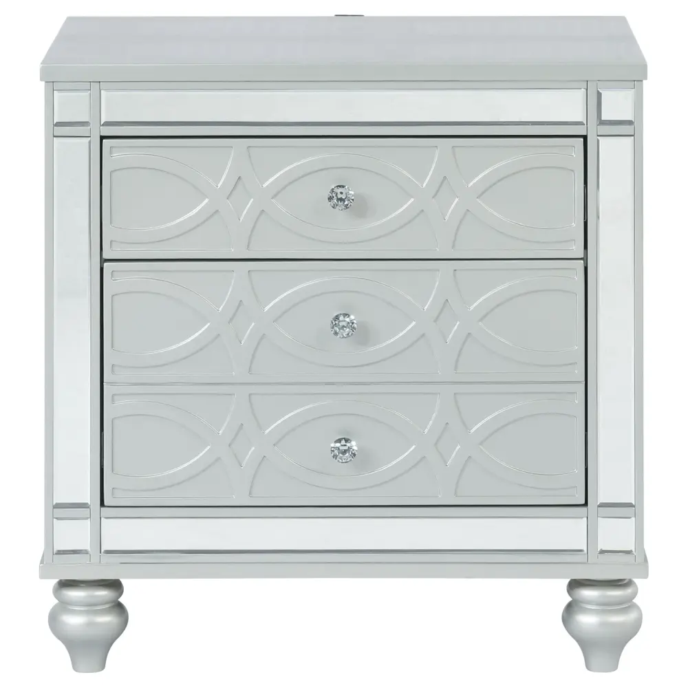 Diamond Modern Furniture COA Gunnison 2-Drawer Nightstand 223212