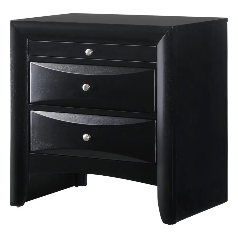 Diamond Modern Furniture CM Emily 2-Drawer Nightstand B4280-2