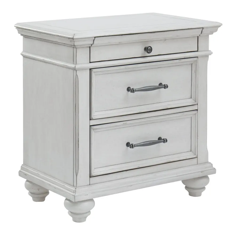 Diamond Modern Furniture Privileged Design Kanwyn 3-Drawer Nightstand B777-93