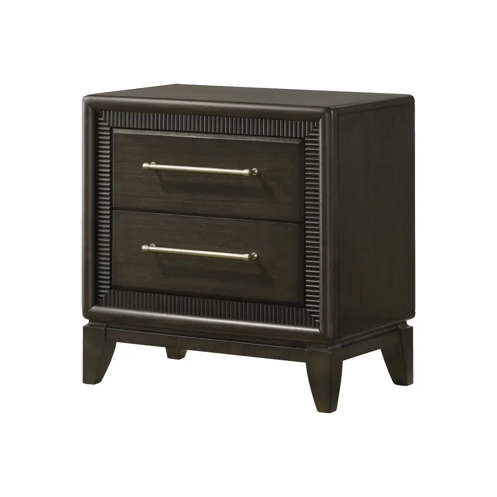 Diamond Modern Furniture CM Saratoga 2-Drawer Nightstand B6540-2