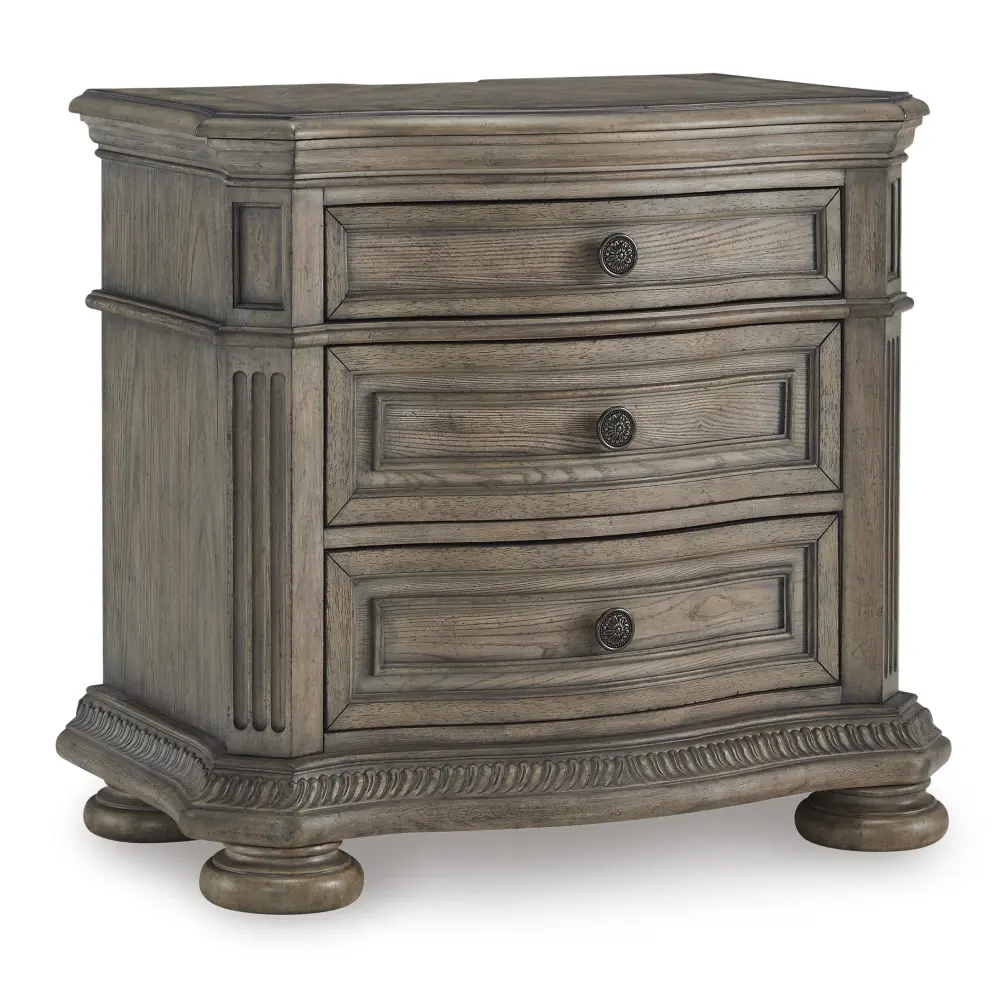 Diamond Modern Furniture Select Design Ardenfield 3-Drawer Nightstand B944-93