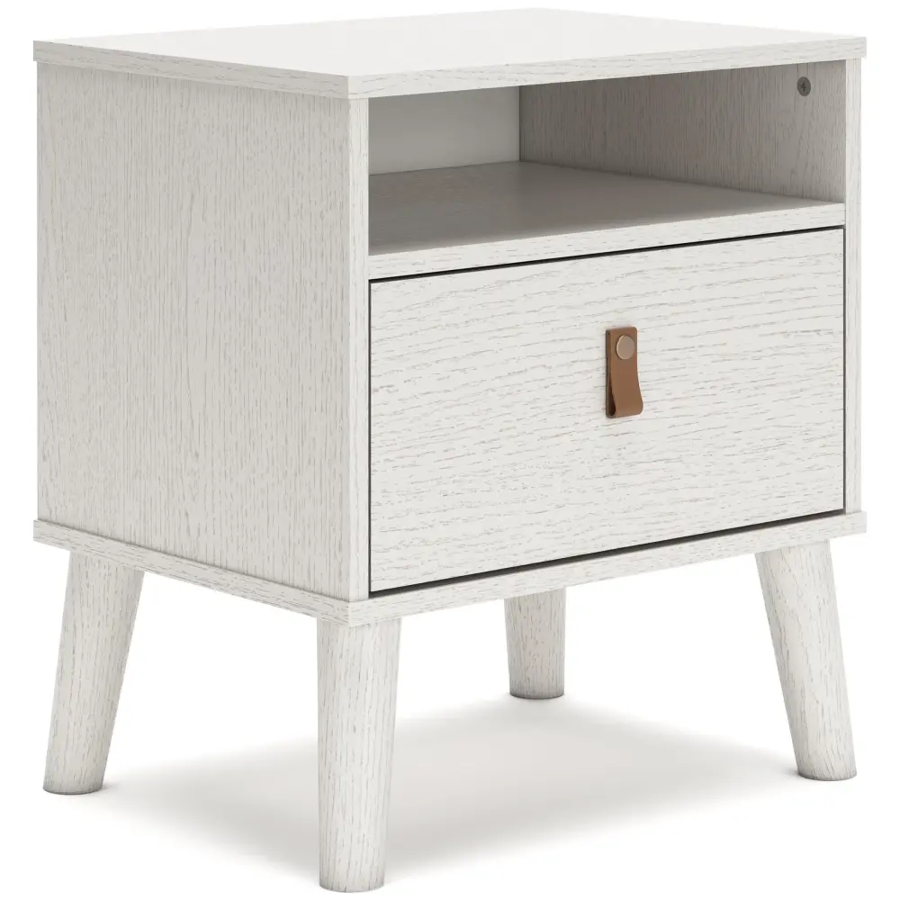 Diamond Modern Furniture Unique Design Aprilyn 1-Drawer Nightstand EB1024-291 6 Drawers