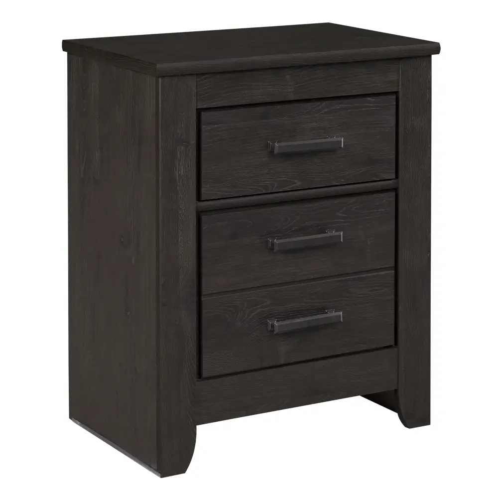 Diamond Modern Furniture Unique Design Brinxton 2-Drawer Nightstand B249-92