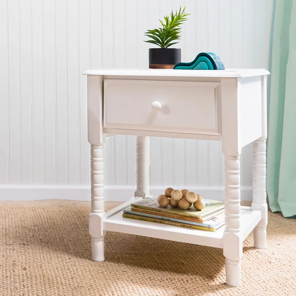 Jenny Lind Spindle Nightstand - Pearl