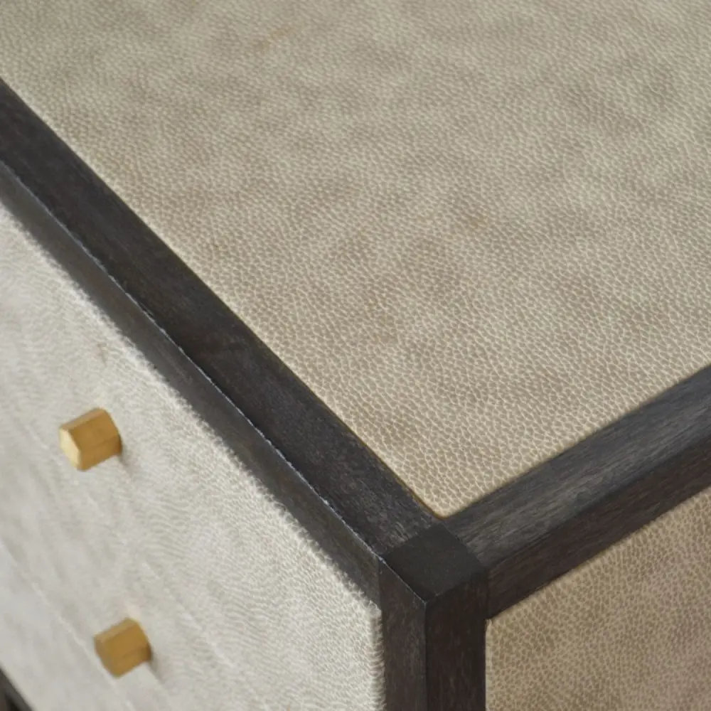 Nightstand, 3 Drawer - Onyx | Quick Assembly | Tool Included