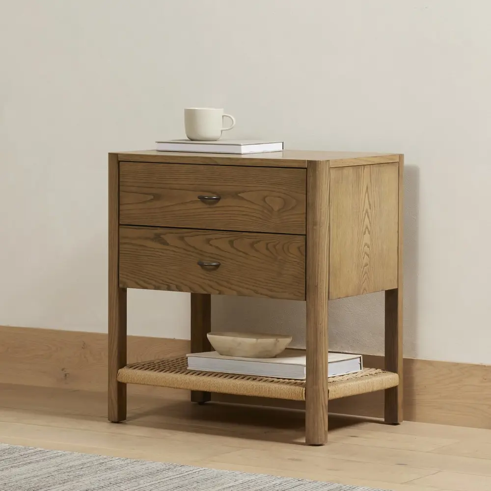 Zuma Nightstand No-Squeak Design