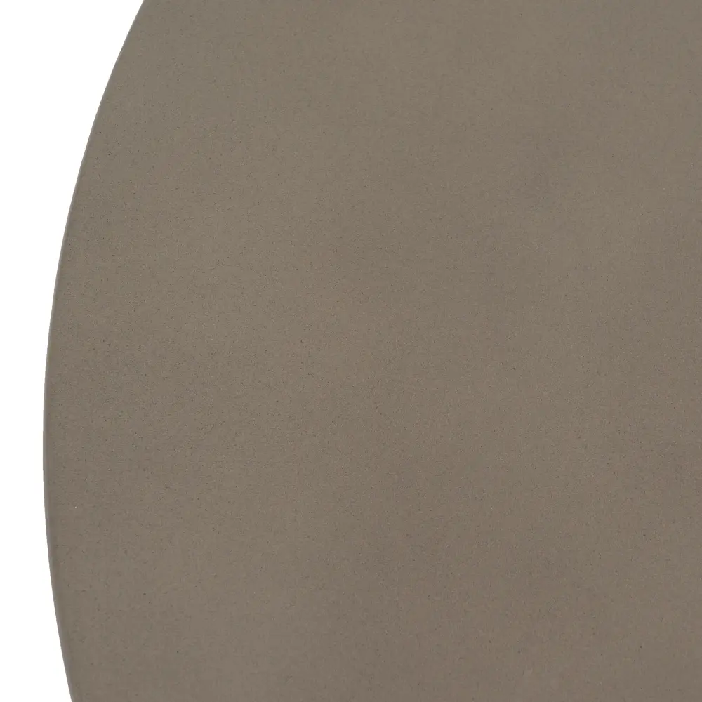 Modrest Morley - Up-to-date Round Concrete Coffee Table