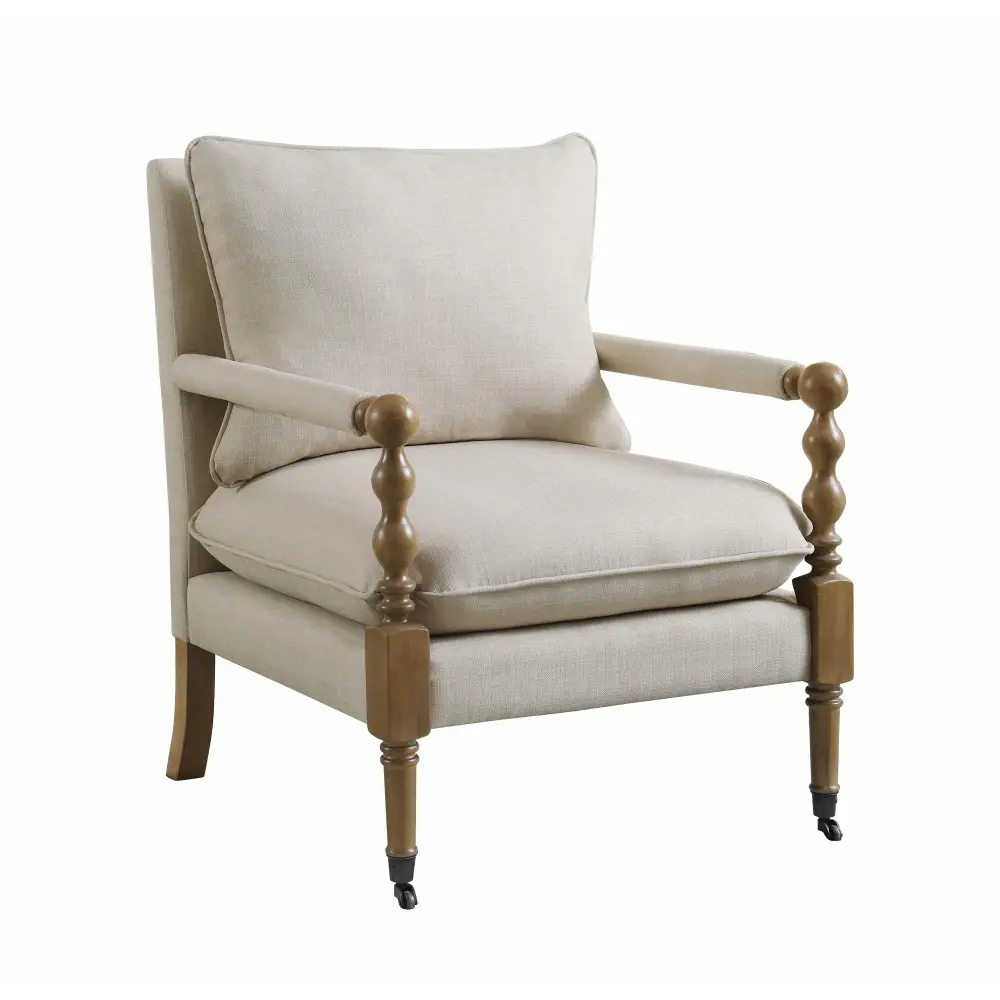 Diamond Modern Furniture COA Dempsy Stationary Fabric Accent Chair 903058