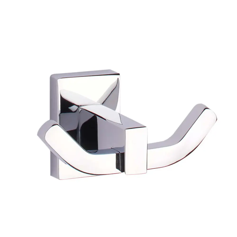 Arctic Fox Double Robe Hook, Chromium
