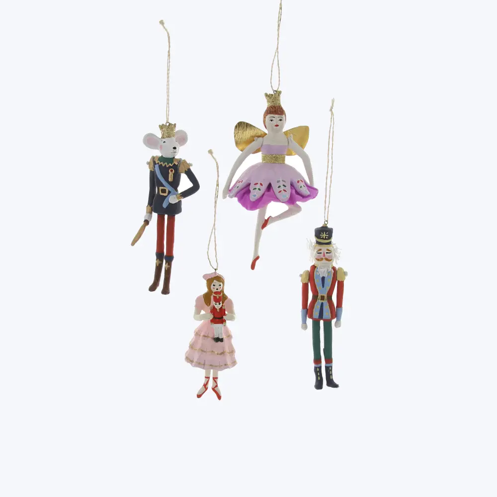 Assorted Nutcracker Ornament Delicate Ornaments