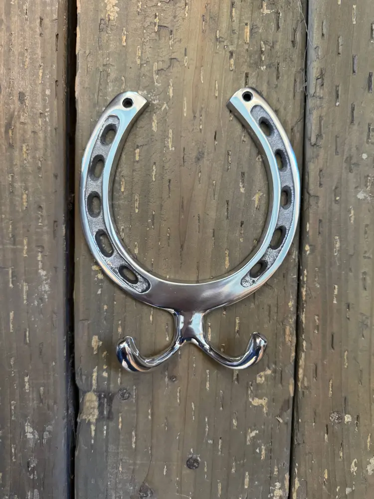 Sterling Horseshoe Wall Hook (Non-Tarnish)