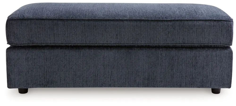 Albar Place - Oversized Accent Ottoman - Cobalt