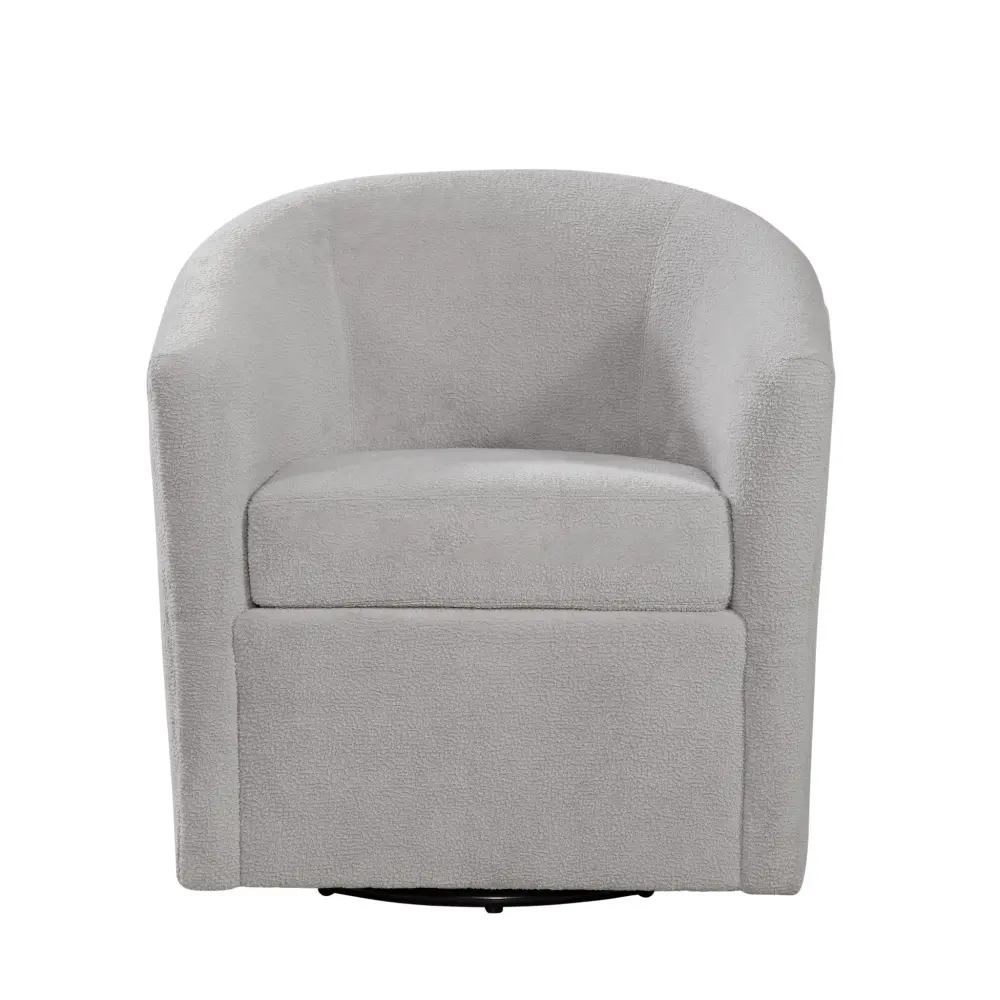 Oaklynn - Barrel Style Pivot Accent Chair