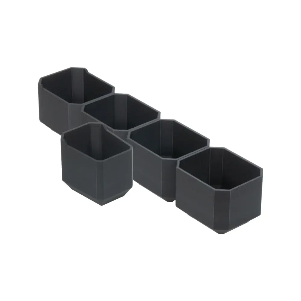 Center Bins Milwaukee Low-Profile PACKOUT Organizer Matte Black | 13 Gallon