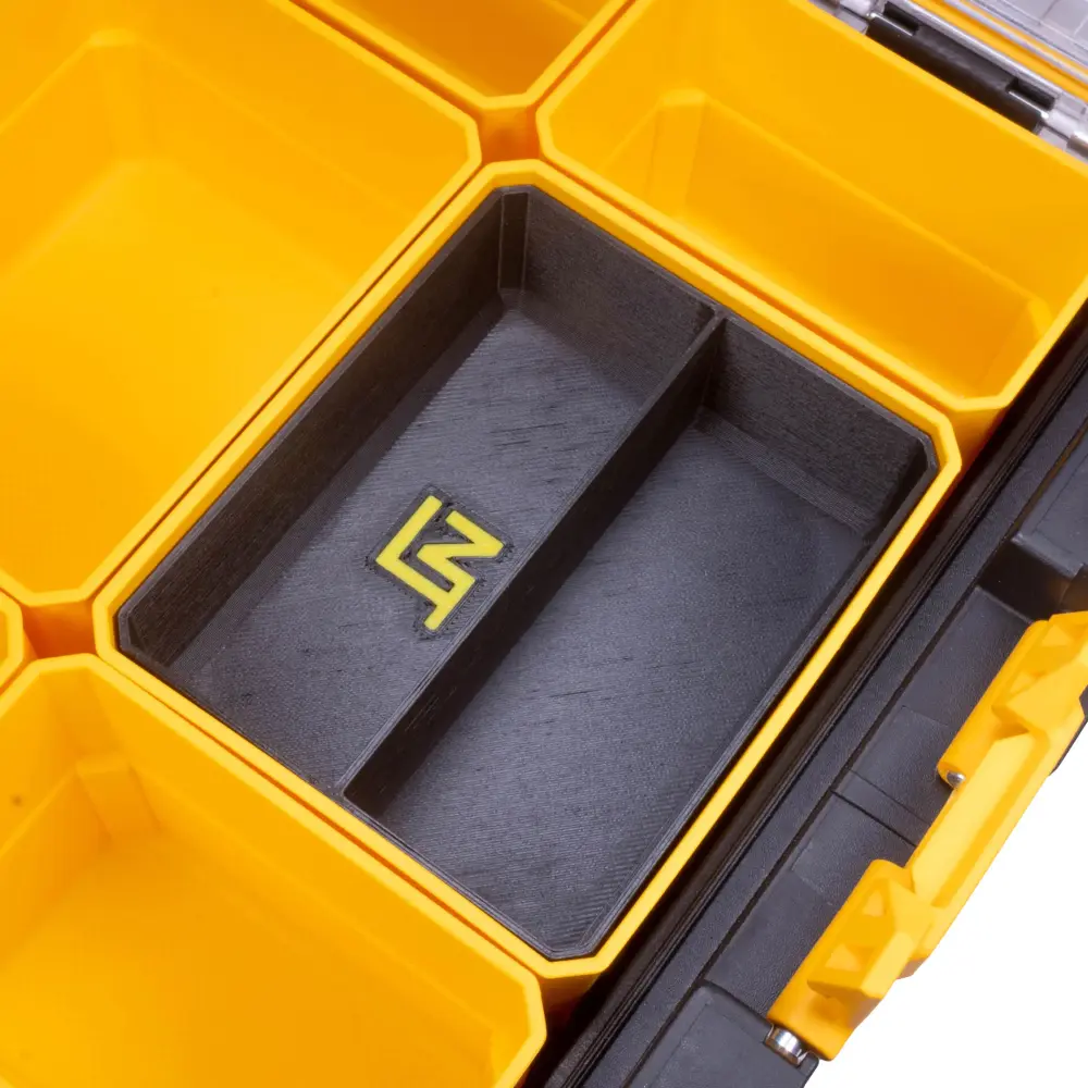 Stacking Divider Bins Roomy Dewalt TOUGHSYSTEM 1.0 Organizer