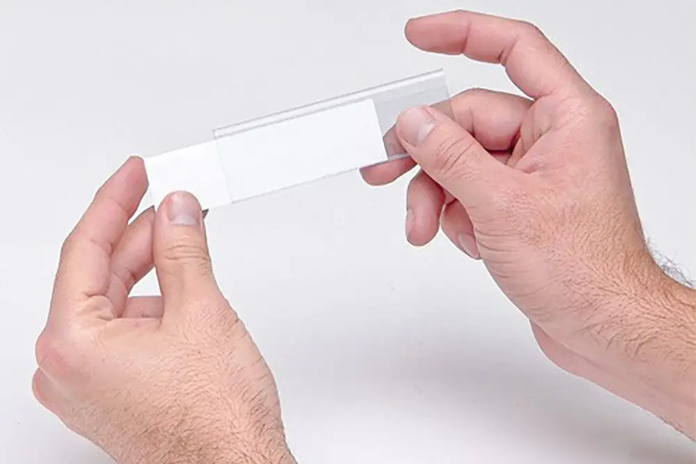 Clear Label Holder & Insert