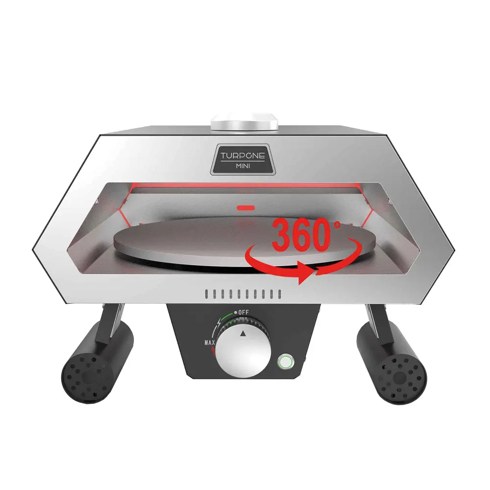 Propane Rotating Pizza Oven, 12,000 BTU