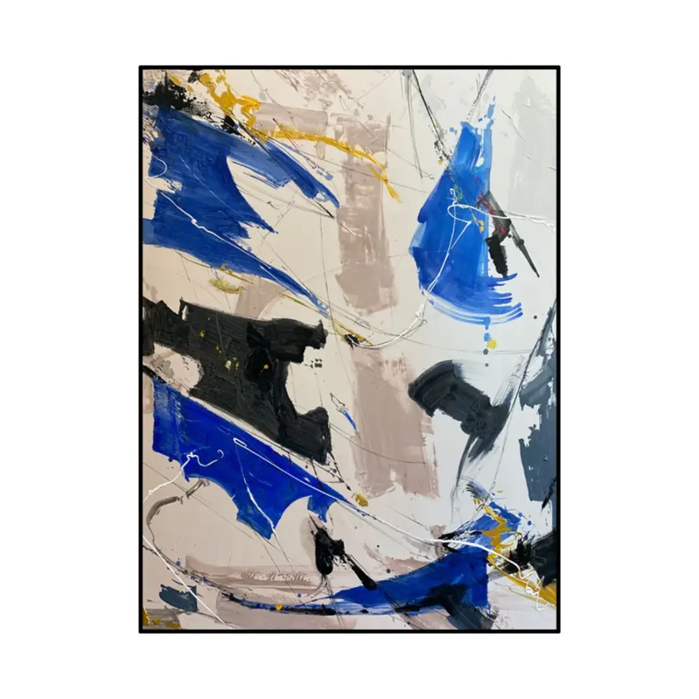 Vortex Oil Painting On Sailcloth