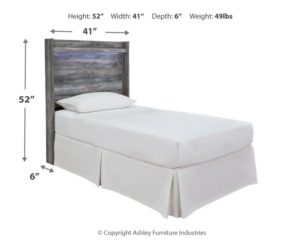 Baystorm - Panel Headboard Underbed Lighting