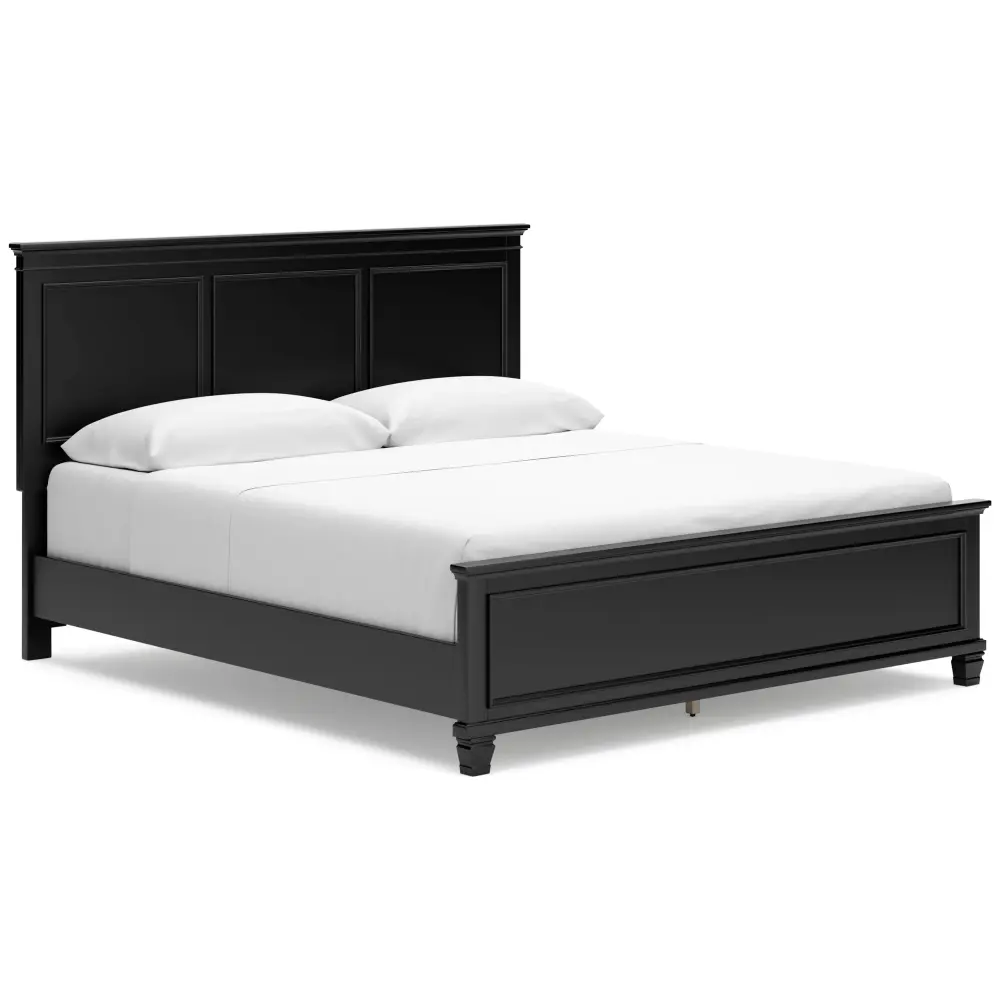 Diamond Cutting-edge Furniture Exclusive Design Lanolee California King Panel Bed B687-58/B687-56/B687-94