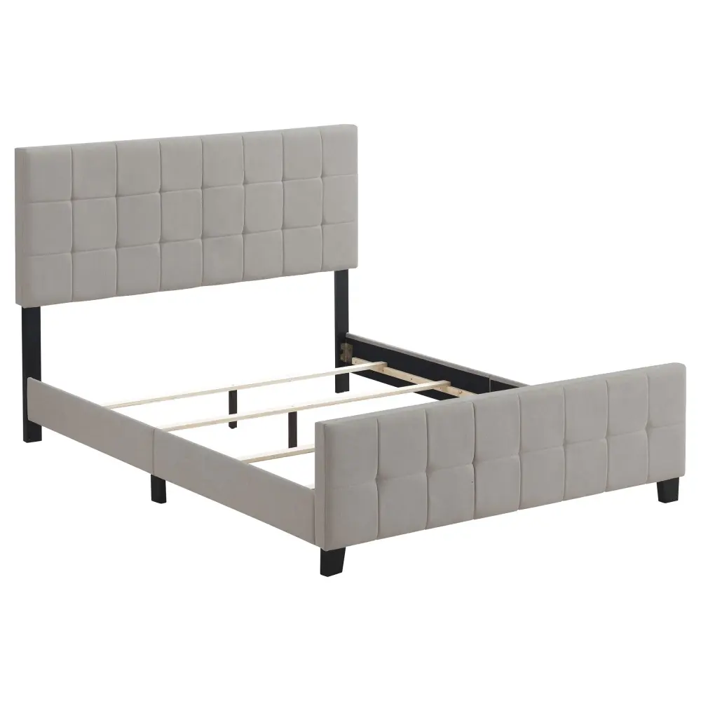 Diamond Modern Furniture COA Fairfield Queen Upholstered Panel Bed 305952Q