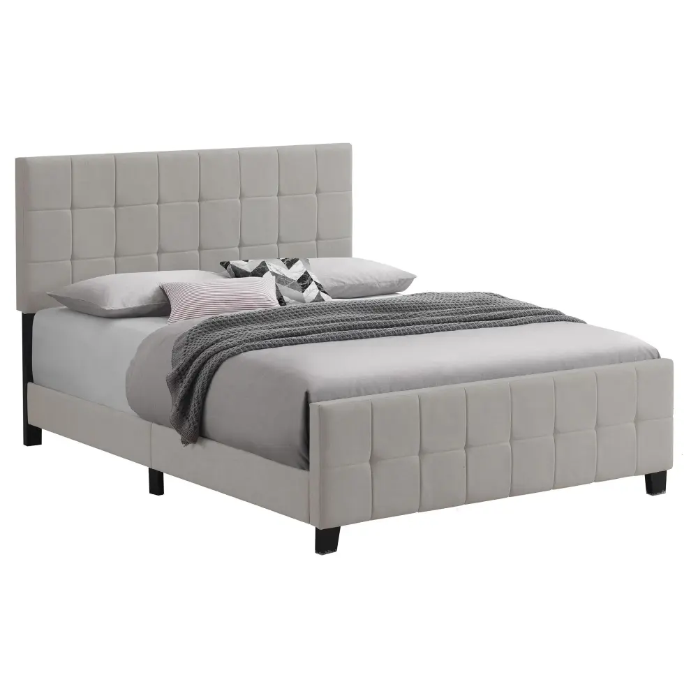 Diamond Modern Furniture COA Fairfield Queen Upholstered Panel Bed 305952Q