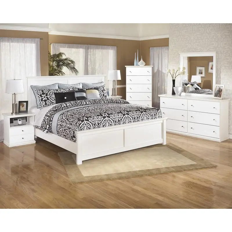 Diamond Modern Furniture Exclusive Design Bostwick Shoals King Panel Bed B139-58/B139-56/B139-97