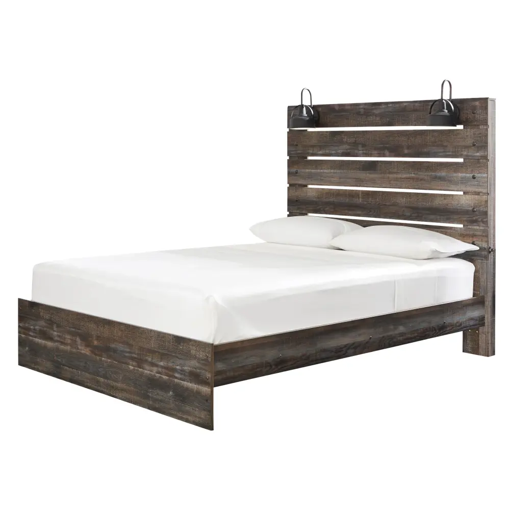 Diamond Modern Furniture Exclusive Design Drystan Queen Panel Bed B211-57/B211-54/B211-96