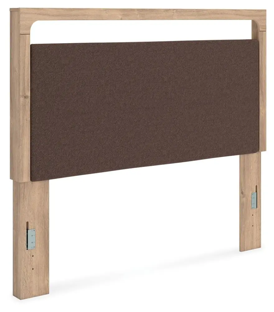 Floating Shelf Kinlanni - Upholstered Panel Headboard
