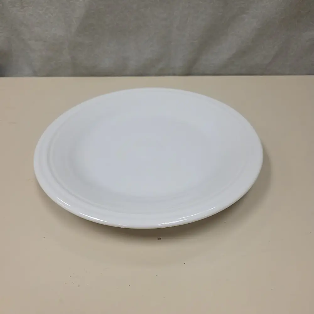 WHITE FIESTA PLATE