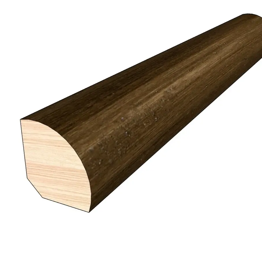 Roasted Cashew 0.75 . Robust x 0.75 . Width x 78 . Length Quarter Round Hardwood Molding