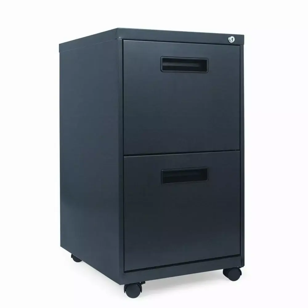 Alera PA54-2820PY Two-Drawer Mobile Pedestal File 15-7/8w x 19-3/4d x 28-1/4h Putty