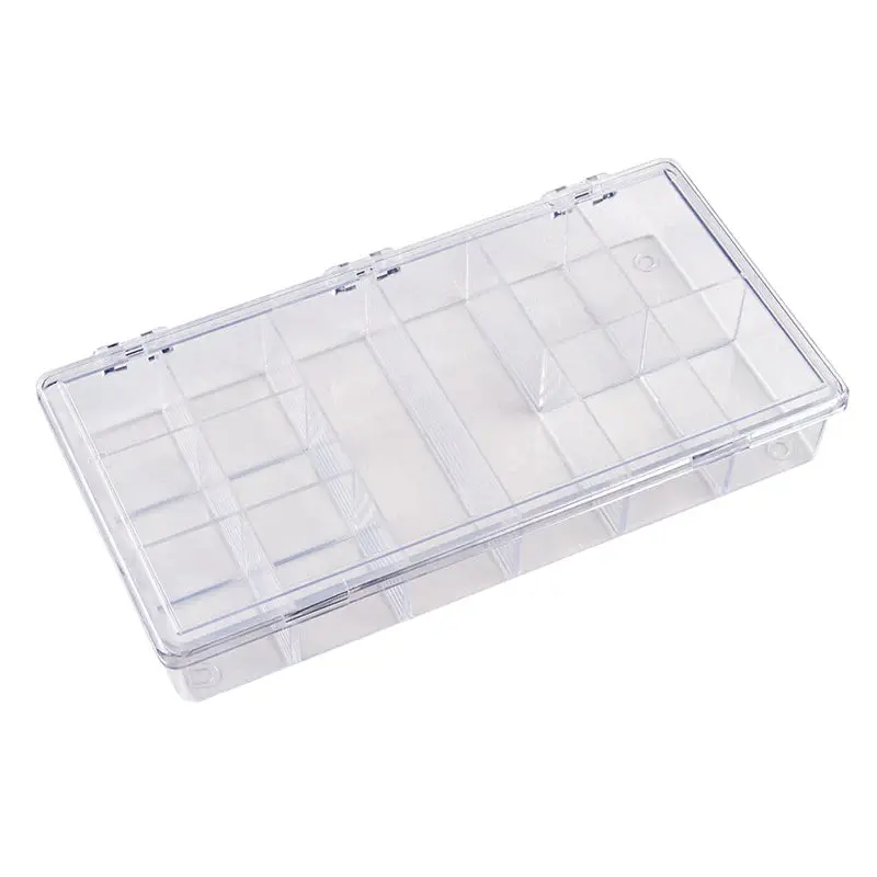 K-Series 6610KB (K201) Translucent 12 Compartment Box