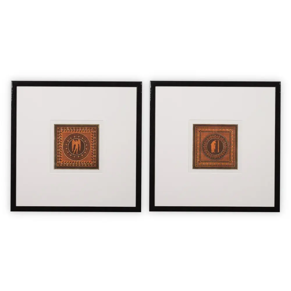 Antique Vases Place 2 Prints Sir William Hamilton