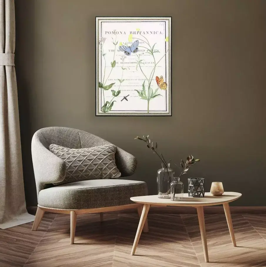 Vintage Style Ephemeral Bloom