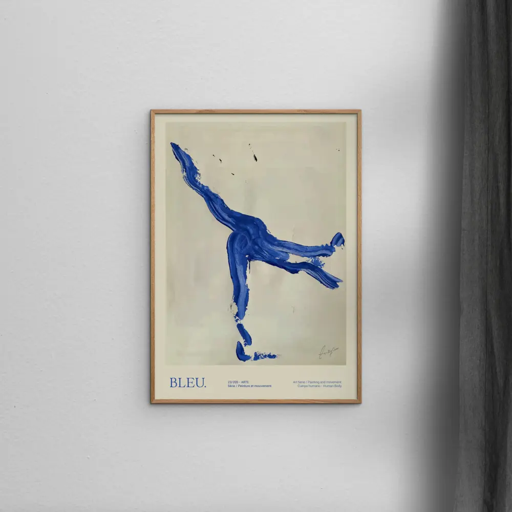 Vintage Style Poster Club x Lucrecia Rey Caro - Bleu