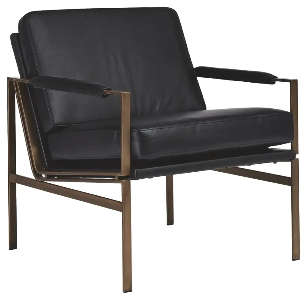 Puckman - Accent Chair Genuine Leather