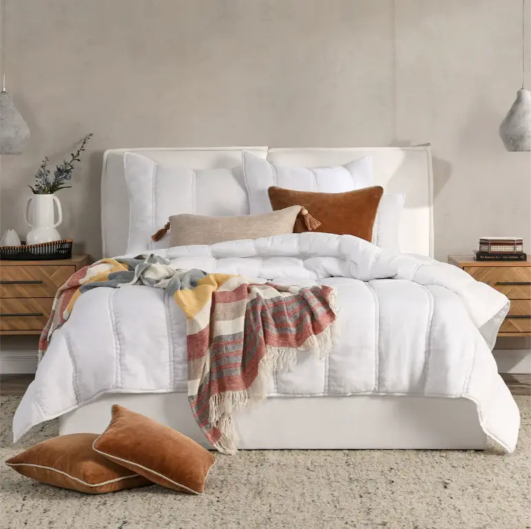 Rowan 4PC Quilt Adjust, Cloud
