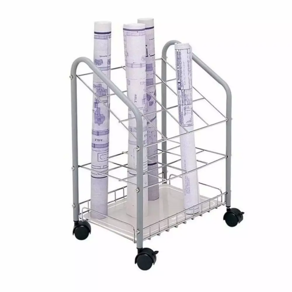 Scranton & Co Tubular Steel Wire Roll File 12 Compartments