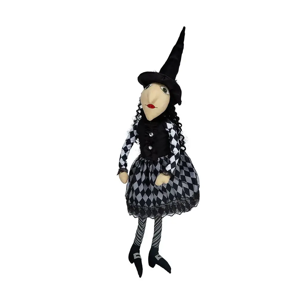 Halloween Sitting Witch Decor - Onyx
