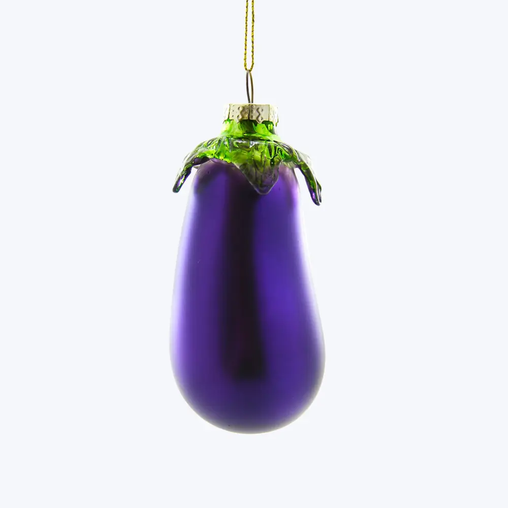 Pre-Lit Eggplant Ornament