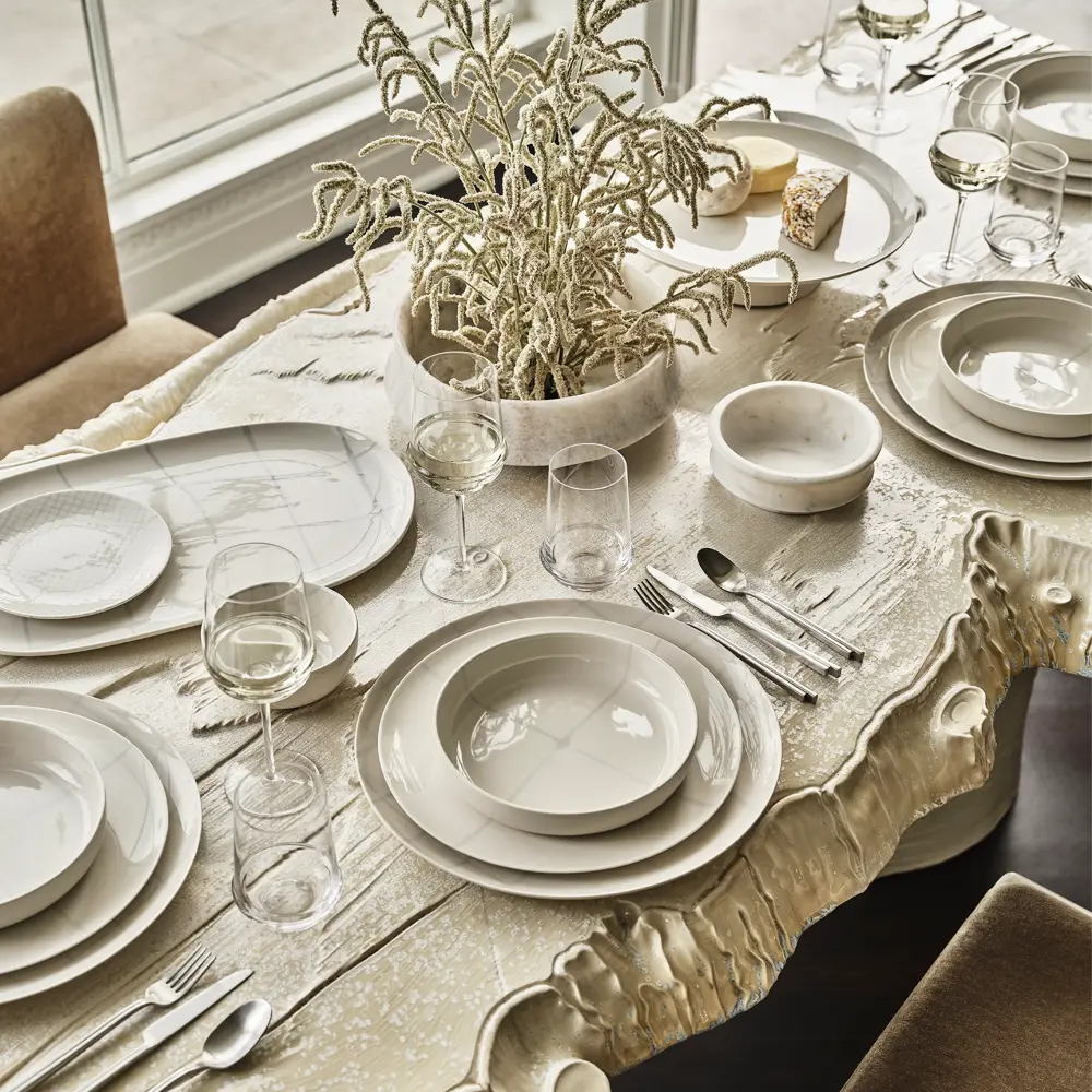 BPA-Free Plastic Zuma Serving Dish