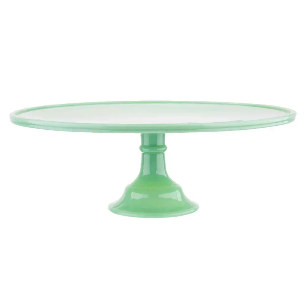 Jadeite Cake Stand