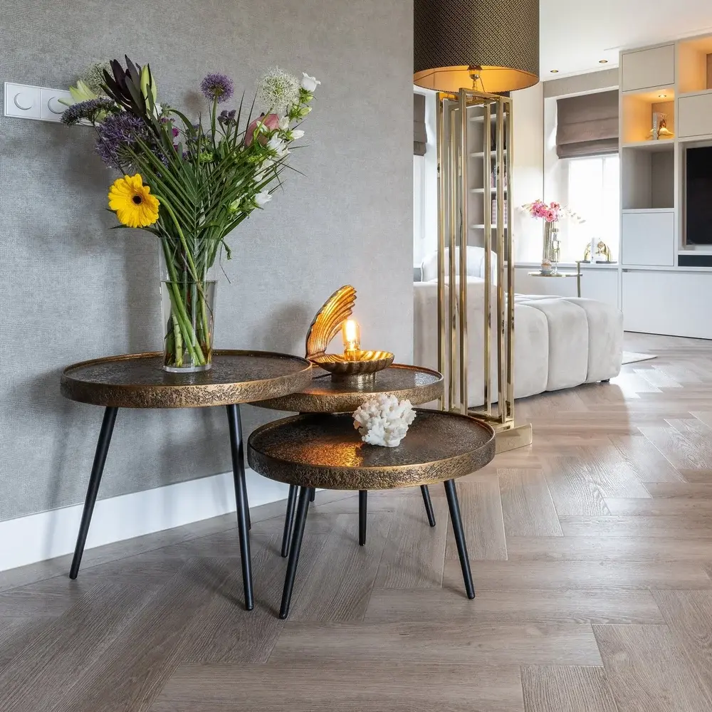Luton Set 3 Round Coffee Tables