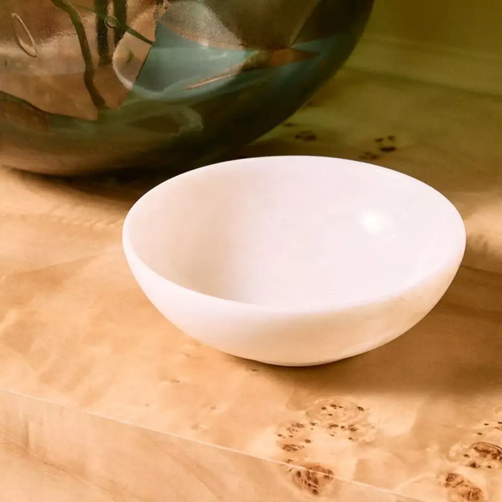 Marmore Marble Bowl - Snow