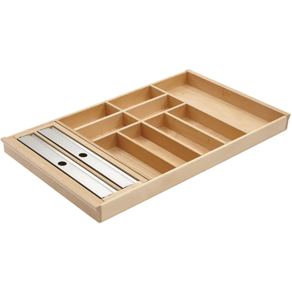 nobilia wooden cutlery insert beech insert foil dispenser BE-F120H 120 cm