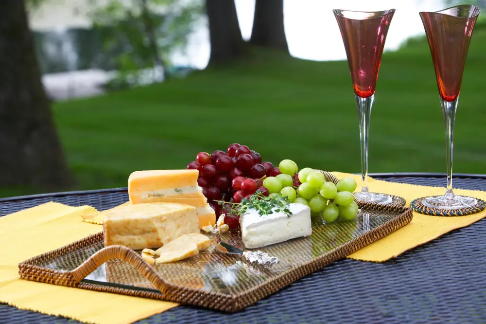 Rectangular Serving Tray Glass - Medium